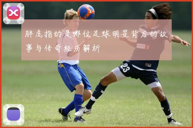 胖虎指的是哪位足球明星背后的故事与传奇经历解析