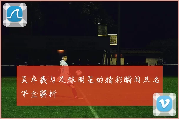 吴卓羲与足球明星的精彩瞬间及名字全解析