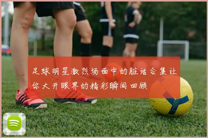 足球明星激烈场面中的脏话合集让你大开眼界的精彩瞬间回顾