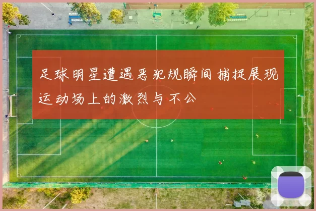 足球明星遭遇恶犯规瞬间捕捉展现运动场上的激烈与不公