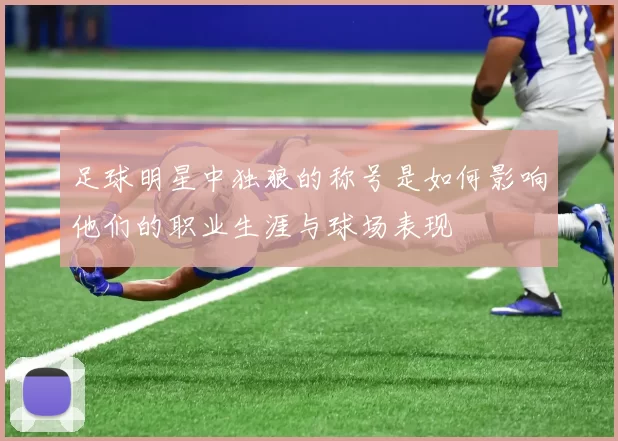 足球明星中独狼的称号是如何影响他们的职业生涯与球场表现