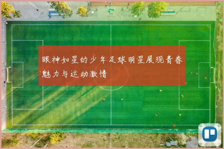眼神如星的少年足球明星展现青春魅力与运动激情