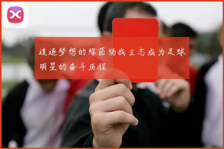 追逐梦想的绿茵场我立志成为足球明星的奋斗历程